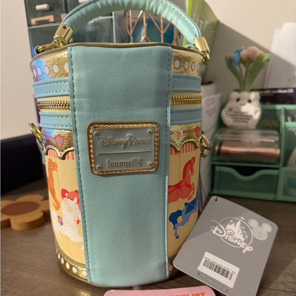 Disney Parks Carousel Loungefly - Picture 2 of 2